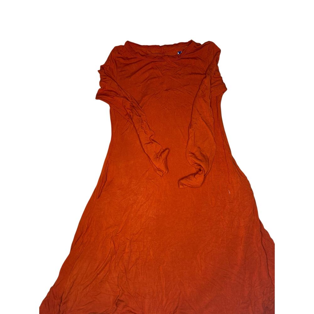 Kickee pants orange dress 10/12